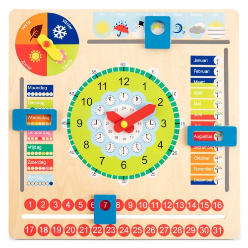 New Classic Toys Horloge calendrier