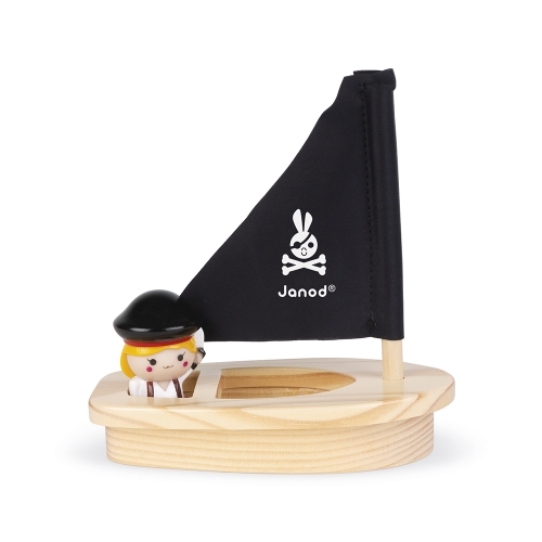 Jouets de bain Janod Capitaine Melo &amp; bateau