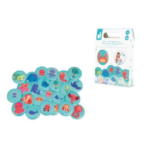 Jouets de bain Janod Memory The Baby Animals