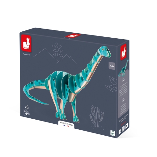 Janod Dino 3D puzzle Diplodocus