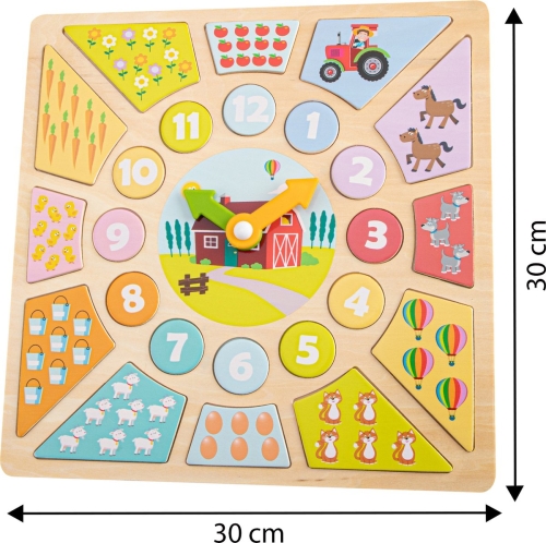 New Classic Toys Multi clock puzzle