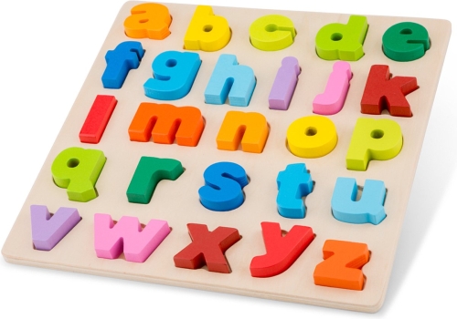 New Classic Toys Puzzle alphabet Petites lettres