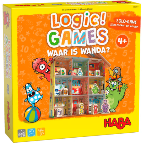 Haba game Logic ! GAMES Where is Wanda (Néerlandais) 