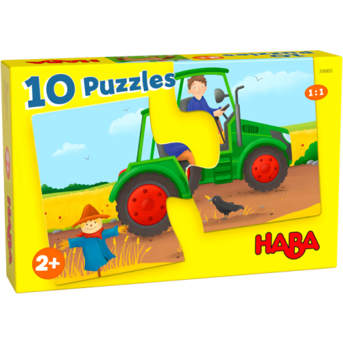 Haba 10 puzzles À la ferme