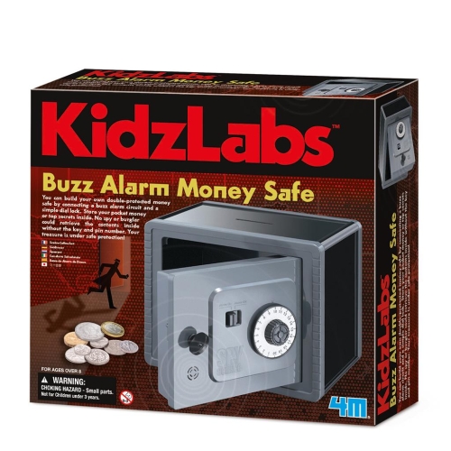 4M Kidzlabs Coffre-fort avec alarme