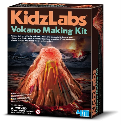 4M KidzLabs Kit de fabrication d'un volcan