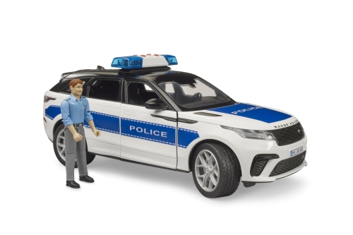 Bruder Range Rover Velar Véhicule de police avec figurine et son et lumière