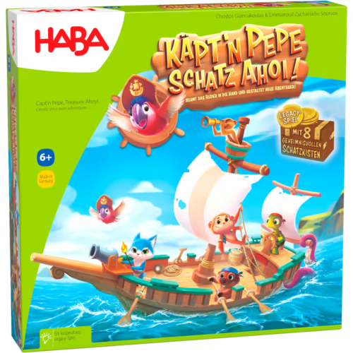 Jeu Haba Captain Pepe, Treasure of the seven (néerlandais)