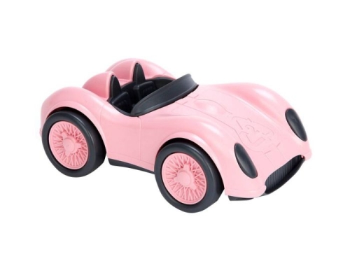 Green Toys voiture de course rose