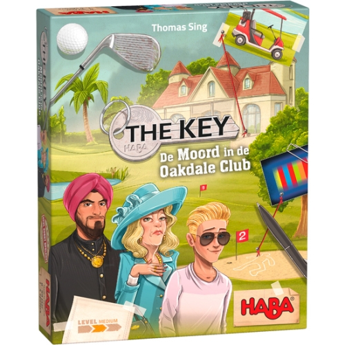 Haba Jeu The Key Meurtre au Oakdale Club