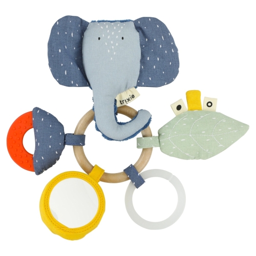 Trixie Soft Toys Anneau d'activité Mme Elephant