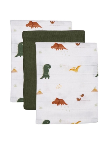 Blush &amp; Blossom - Couches en mousseline - 6 paquets Dinosaure