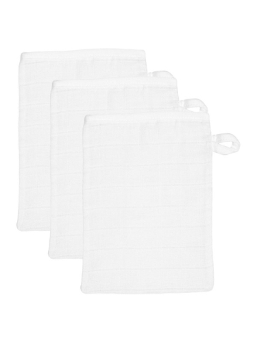 Blush &amp; Blossom - Kit de démarrage (6 couches - 3 gants de toilette - 3 gants de bouche) Blanc 