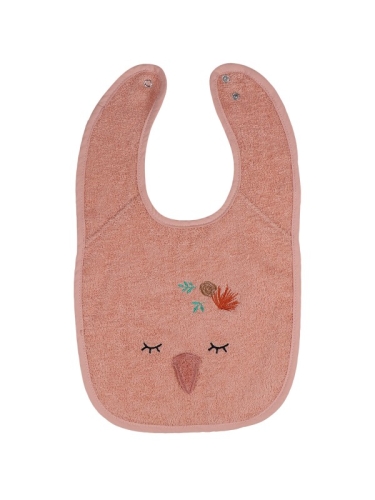 Blush &amp; Blossom - Bavoir en éponge - Swan Ivy