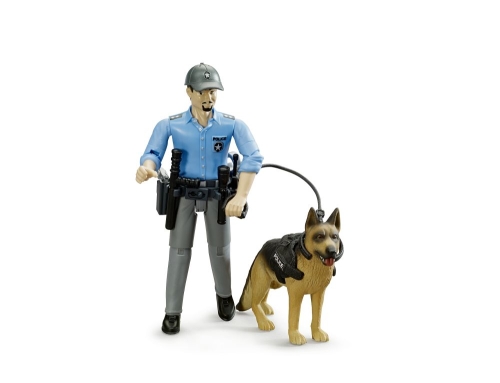 Bruder bworld Police avec chien