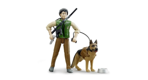 Bruder bworld ranger avec chien et accessoires