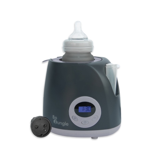 BoJungle B-Bottle Warmer Superfast Digital Car and Home Shady Grey (Chauffe-bouteille numérique ultra-rapide pour la voiture et la maison) 