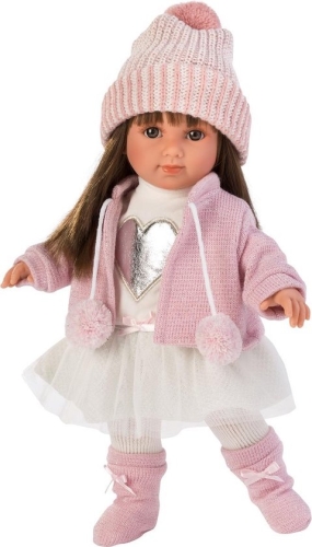 Llorens Soft Body Doll Sara Pink 35 cm