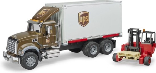 Bruder MACK camion UPS avec chariot élévateur