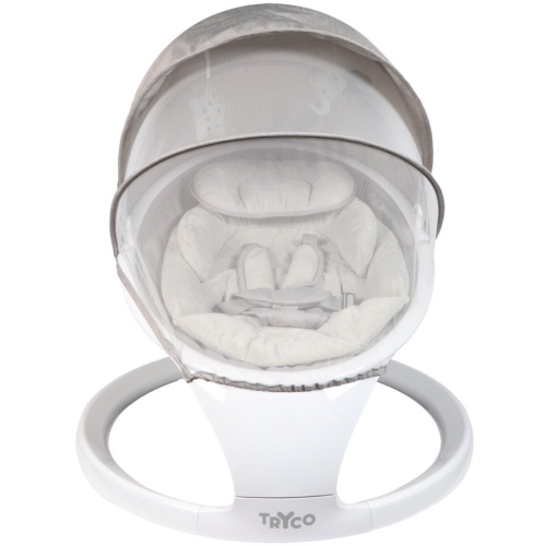 Tryco Balançoire bébé Devina De luxe Gris clair