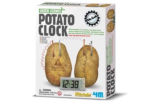 Horloge de pommes de terre Science verte 4M Kidz Lab