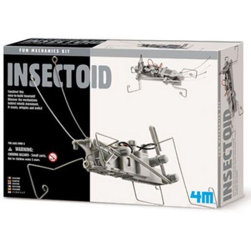 Kit de mécanique de 4M Kidz Lab Fun Insectoid