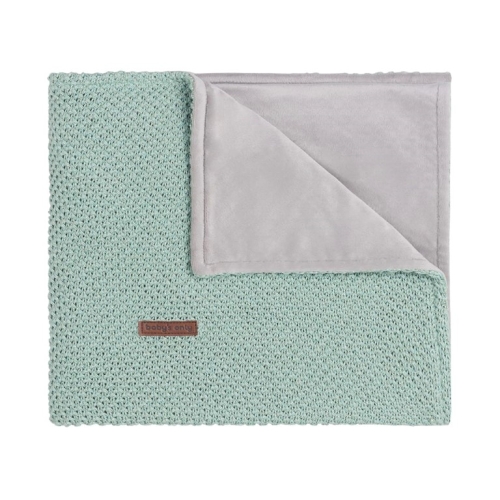 Couverture pour bébé Babies Only Soft Flavor Sparkle Gold-Mint Melange