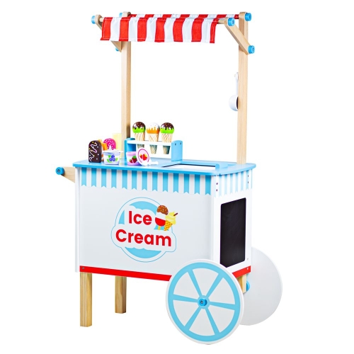BigJigs Chariot de glace avec accessoires