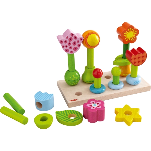 Haba Jeu de bâton Jardin de fleurs