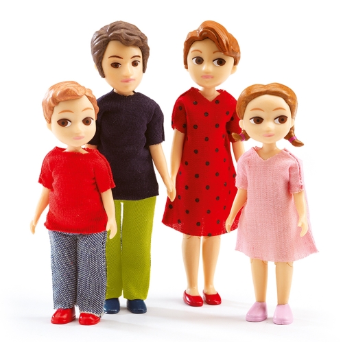 Djeco Poupées famille Thomas et Marion