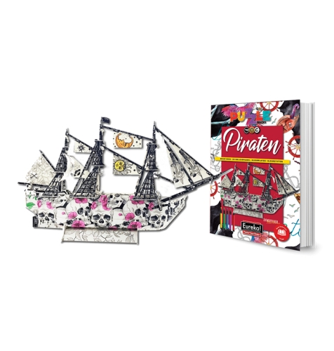 Eureka Pirates du livre de puzzle