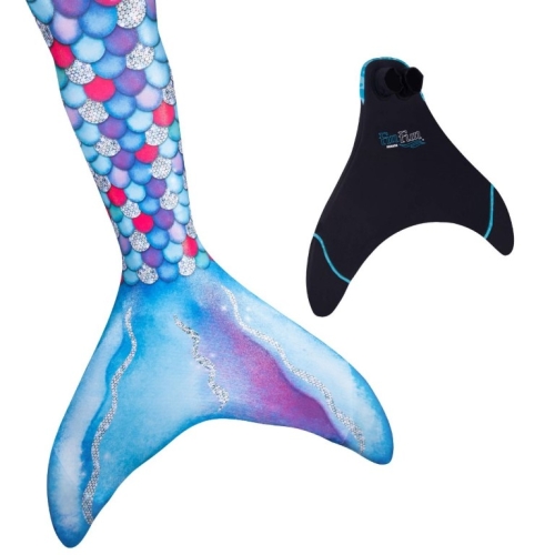 Poisson arc-en-ciel queue de sirène FinFun taille S (6 ans)