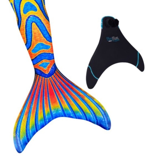 FinFun Queue de sirène Groovy Goby Taille XL (12 ans)