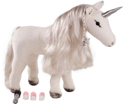 Götz Boutique, licorne Achat, blanc, 37 cm