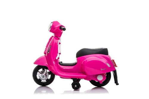 Happy Baby scooter électrique Vespa rose