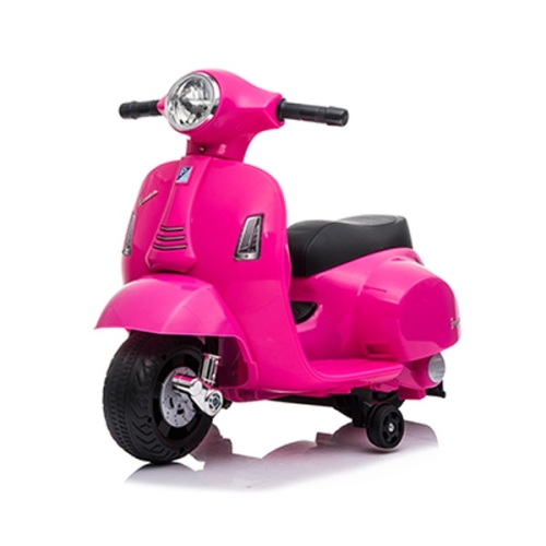 Happy Baby scooter électrique Vespa rose
