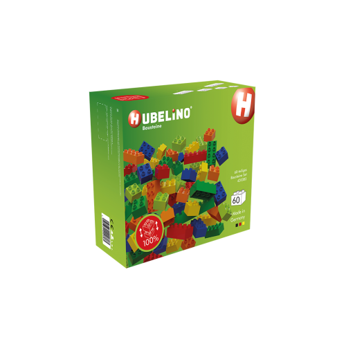 Hubelino Jeu de blocs de construction couleurs 60 pièces