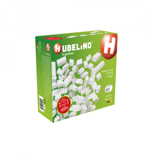 Hubelino Set de blocs de construction blanc 60 pièces 