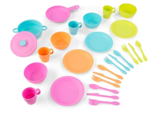 Ensemble de casseroles et batterie de cuisine en pastel, 27 pièces