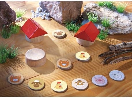 Haba Spel Lene, Miene, moi et quelle maison habitez-vous?