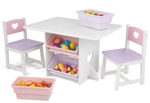 KidKraft Set de table et chaises Hearts