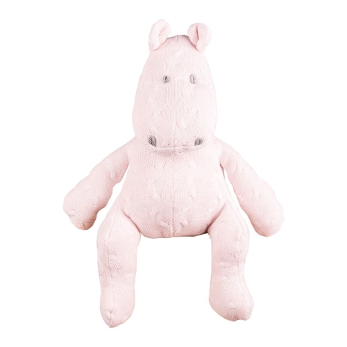 Hippopotame câlin pour bébé Cable Classic Pink