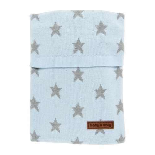 Seule couverture pour bébé Zensy Jug Star Baby Blue