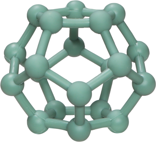 Label Label jouet de dentition boule géométrique vert