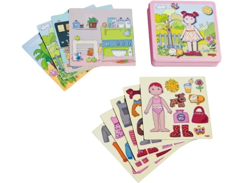 Haba Poupée Habillage Boîte Magnétique Lilli