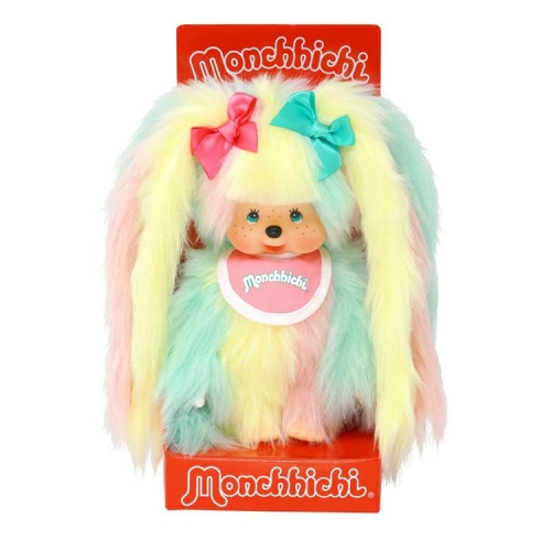 Monchichi fille 20cm pastel