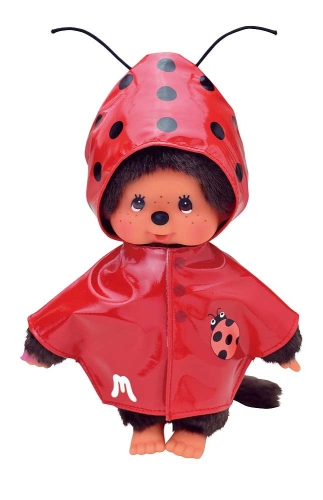 Ensemble de vêtements Monchichi Raincoat with Ladybug