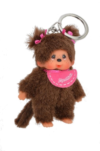 Porte-clés Monchichi Pink Girl