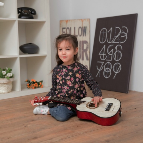 New Classic Toys Guitare Marron