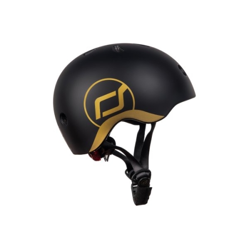 Scoot and Ride Casque S détails dorés